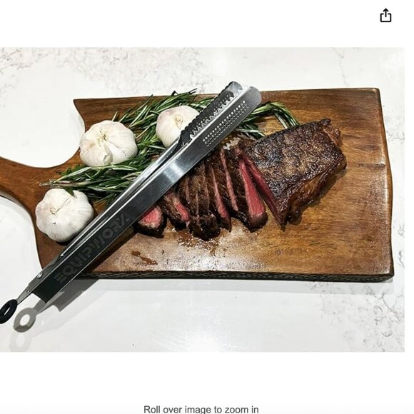 EQUIPWORX Kitchen Tongs Multi-Purpose Stainless Steel NEW IN PACKAGE - Picture 7 of 7
